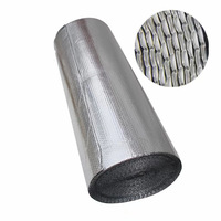 Feuille d'isolation thermique en aluminium/MPET à bulles, résistante au feu, épaisseur personnalisée, pour toits, murs, sols