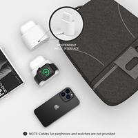 Stasiun pengisian daya nirkabel 7 in 1, stasiun pengisian daya nirkabel dengan lampu malam, pengisi daya nirkabel untuk Apple -Watch untuk AirPods