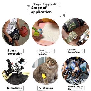 Nastro protettivo sportivo elastico per animali da compagnia Non tessuto universale con nastro adesivo mimetico per la scrittura - Product Image 2