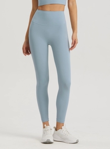 Nude Feeling 3/4 Leggings de Yoga de cintura alta Entrenamiento Gimnasio Pantalones de fitness con levantamiento de glúteos Medias deportivas de tamaño XL para <span class=keywords><strong>mujer</strong></span> - Product Image 6