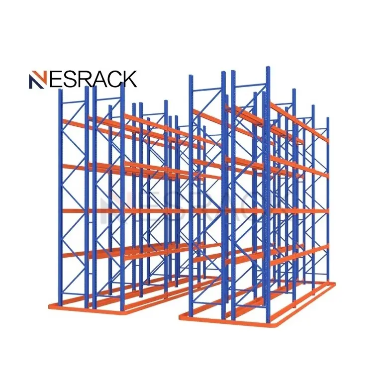 Sistema di Racking ad alta baia per Pallet a corridoio stretto