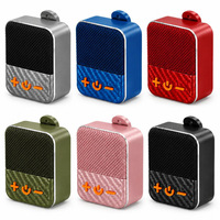 Nouveau haut-parleur sans fil V68 de style collier 5.3, mini haut-parleur étanche pour vélo, subwoofer 6W, appairage TWS, micro intégré