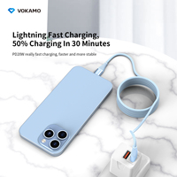 Vente en gros Mfi 20W PD Charge rapide Câble USB C vers IOS Câble de données certifié MFi Type C vers 8 broches pour iPhone 14 15 Pro Max