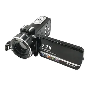 DV-06 Bán Chạy Nhất Camera Màn Hình Cảm Ứng IPS 2.7K 48 MP Camera Video Kỹ Thuật Số HD Có Đèn LED Đảo Ngược Với Điều Khiển Từ Xa