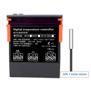 뜨거운 판매 고품질 디지털 온도 조절기 ZFX-7016A 30A 온도 조절기 스위치 온도 컨트롤러 220v 12v 24v - Product Image 6