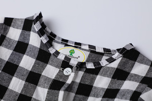 Vêtements pour bébés et femmes, robes décontractées pour enfants, jolies robes à carreaux à manches longues pour filles en provenance de Chine - Product Image 5