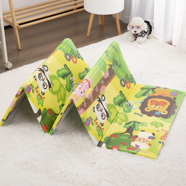 Children Waterproof Xpe Playmat Foldable Crawling Baby Play Mat