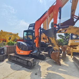 La marca de fama mundial utilizó Hitachi ZX50U excavadora usada 90% nuevo Japón hizo ZX50u Mini 5 toneladas excavadora a la venta - Product Image 3