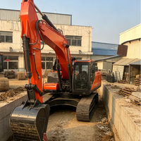 Excavatrice sur chenilles de 22 tonnes avec grande benne, EURO V, fournisseur officiel
