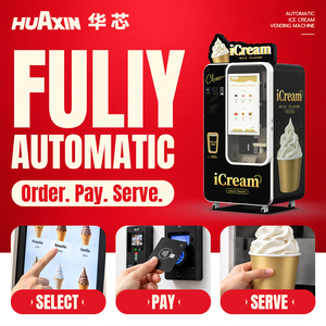 Máquina expendedora de helados de autoservicio con 59 sabores DIY y monitoreo remoto 24/7 - Product Image 4