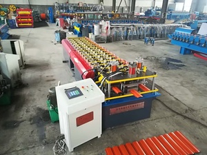 알루미늄 금속 사이딩 패널 만들기 기계 롤 성형 울타리 플레이트 성형 기계 - Product Image 6