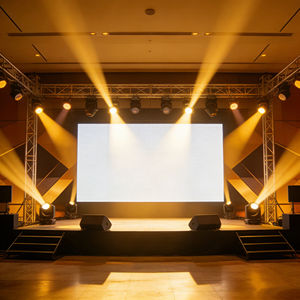 จอแสดงผล LED ในร่ม P4.81 8K HDR10+ ขนาด 500 มม. x 1000 มม. สำหรับเช่าใช้บนเวที จอแสดงผลโฆษณาดิจิทัล 3840Hz Adobe RGB - Product Image 1