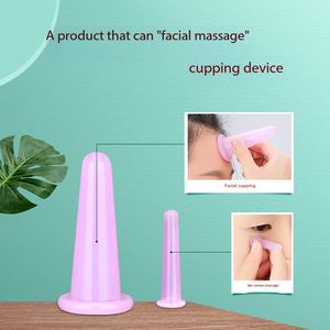 Dalam stok silikon bekam pijat bekam artefak kelembaban penyerap titik akupuntur Dehumidifier 4 buah bekam Set - Product Image 4