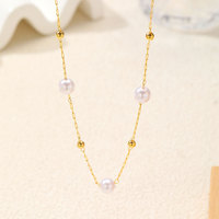 Ensemble de bijoux en alliage imitation perles pour femme, collier double rang et boucles d'oreilles, idéal pour mariage et fête, vente en gros, offre spéciale