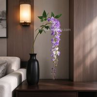 115CM Batang Bunga Wisteria Buatan untuk Dekorasi Rumah
