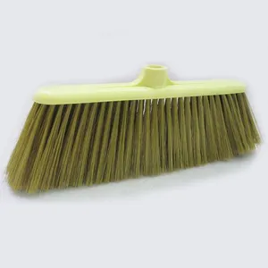 KPHX-0046บ้านถือทำความสะอาดแปรงสีเขียวทำความสะอาดกวาดไม้กวาดขนอ่อนแปรงพลาสติกไม้กวาดหัว