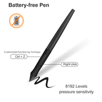 Tableta gráfica de dibujo I6 con Stylus, almohadillas de escritura digital profesional, tablero de dibujo