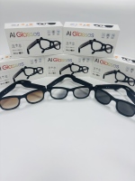 Lentes Inteligentes AIMB-G2 Pro con Cámara Antivibración de 8MP, Llamadas por BT, Video, Traducción por IA, Grabación de Video, Lentes con Cambio de Color UV