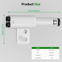 Adaptateur PTFE 4-en-1 pour imprimante 3D Bambu Lab X1/P1/P2S/H2C/H2D/H2S, tube de filament, port d'expansion, connexion AMS, 4 modules d'alimentation