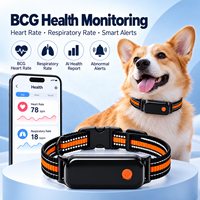Collier de suivi GPS 4G intelligent pour animaux de compagnie en gros, surveillance de la santé BCG, étanchéité IP67 et géolocalisation par clôture virtuelle – Fabricant