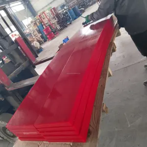 Tùy chỉnh tấm Polyurethane lưỡi scraper sản phẩm cao su