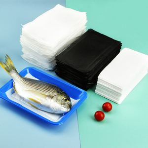 Hot Sale Meat Vegetable Packaging Soaker Pad 150*80mm Disposable Food Grade Fresh Water Absorbent Pad - Product Image 6