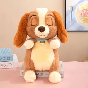 Peluche de Perro de Orejas Grandes, Juguete Suave para Decoración del Hogar, Almohada para Dormir, Regalo para Niños y Niñas, Cachorro de Peluche Marrón - Product Image 3