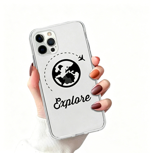 Cover per <span class=keywords><strong>iPhone</strong></span> 11 12 Pro Max con Stampa IMD Mappa del Mondo in Silicone, per <span class=keywords><strong>iPhone</strong></span> 12 Pro con Mappa del Mondo - Product Image 6