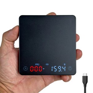 Mini Báscula de Café Nano con Temporizador, Báscula para Espresso con Sensor Táctil y Función de Tara Automática, con Cubierta de Silicona - Product Image 1