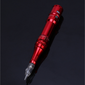 XR017 Meilleure Qualité <span class=keywords><strong>Rose</strong></span> Or Sourcils Machine À Tatouer Sans Fil Maquillage Permanent Stylo De Tatouage Rechargeable Pistolet De Tatouage - Product Image 3