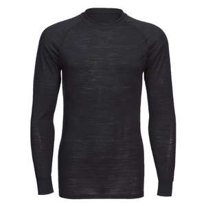 PORTWEST - B183BKRM Merino <b>wool</b> crewneck baselayer top black - EAN 5036108395750 <b>THERMAL</b> UNDERWEAR - Product Image 1