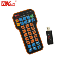 Tarjeta de Control CNC WiXHC Mach3 con Computadora, Controlador CNC Mach3 de 3/4/5/6 Ejes, Volante Manual WHB04S + Tarjeta de Movimiento Ethernet 433MHZ