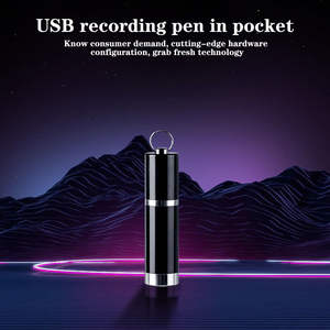 Perekam Suara Mini Baru 2026 4 8 16 32 64GB Perekam Suara Portabel Aktivasi Suara untuk Kuliah Rapat Wawancara Perangkat Perekam USB - Product Image 3