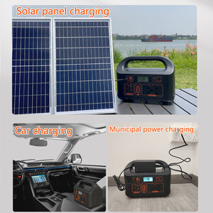 Centrale Électrique Solaire Portable 150W avec Contrôleur MPPT, Onduleur UPS 220V/110V pour Batteries Plomb-acide, et Lampe Torche de Voiture - Product Image 2