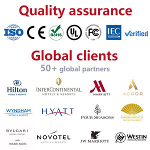 Tùy chỉnh sang trọng nghệ thuật đèn chùm thủy tinh khách sạn xây dựng của trang trí mặt dây đèn trần với điều khiển từ xa - Product Image 6