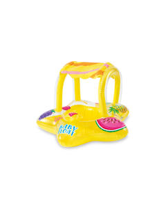 <span class=keywords><strong>INTEX</strong></span> 56573 Kiddie Float 32FT X 31IN Kids Asiento en forma de estrella <span class=keywords><strong>Flotador</strong></span> Baby Swim Ring Kiddie Asiento de natación con dosel de PVC - Product Image 2