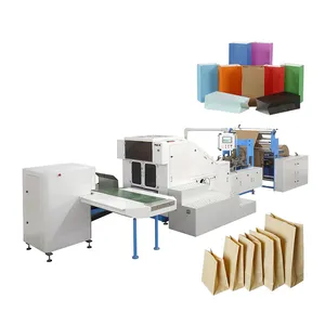 Mesin Pencetak Kantong Kertas Otomatis Mesin Pembuat Kantong Kertas Kraft Mesin Pembuat Kantong Kertas Murni