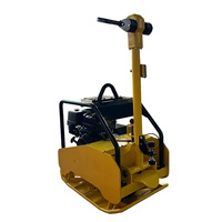 C350 Road Compaction Hand Mini Walk Behind Reversible Portable Vibrating Plate Compactor Machine Compactador With Water Tank