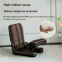 Chaise pliante de style japonais moderne, fauteuil paresseux ergonomique réglable, chaise tatami pour salon, vente en gros d'usine