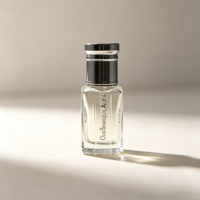 Bouteille d'huile essentielle Attar personnalisée avec logo, 3ml/6ml/12ml, flacon roll-on en verre transparent rechargeable pour parfums Oud & Musc – Vente en gros