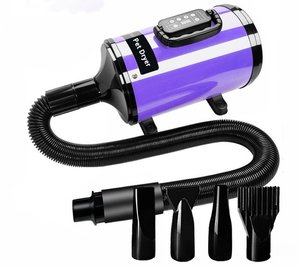 แปรงเป่าขนสัตว์เลี้ยงอัจฉริยะหรูหรา พร้อมระบบชาร์จ วัสดุ ABS ประจุลบ และเครื่องทำความร้อน สำหรับแมวและสุนัข - Product Image 5