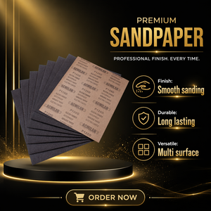 กระดาษทรายกันน้ำ <span class=keywords><strong>ACMILAN</strong></span> สำหรับขัดเฟอร์นิเจอร์ - Product Image 1