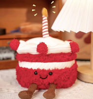Peluches Jelly Cats : Lapins, Ours, Animaux et Légumes – Cadeaux de Fête en Coton PP pour Enfants de 14 Ans et Plus