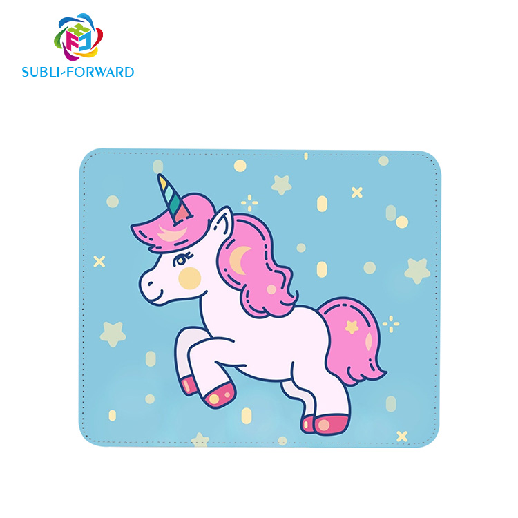 Высококачественный персонализированный компьютерный коврик для мыши из искусственной кожи, маленький коврик для мыши с принтом из искусственной кожи