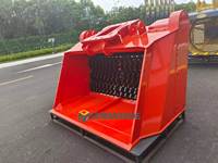 Bucket Hidrolik MONDE untuk Excavator 1-50 Ton, Peralatan Konstruksi Daur Ulang Batu & Beton dengan Garansi 1 Tahun
