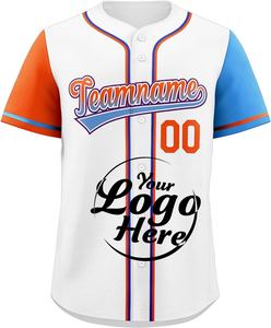 Y2k Streetwear Tee Tops Chemises Graphic Tees Heavyweight Streetwear uniforme tee Baseball Jersey Boutonné Chemises À Manches Courtes - Product Image 3