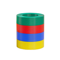 Cable Eléctrico de Bajo Precio de 1.5mm 2.5mm H07V-U BV, Cables Eléctricos Aislados de PVC, Cable Trenzado para Cableado de Viviendas