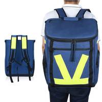 Sac à dos à double épaule de grande capacité Rangement d'outils multifonctionnel Matériel portable pour sortir