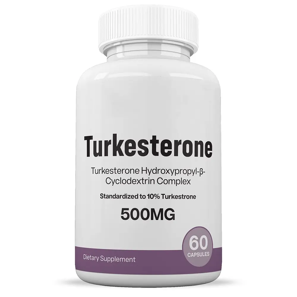 Capsules d'extrait de turkestanica de pilules de supplément de turkesterone de marque privée