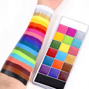 Hot Sale 20Colors Halloween Party Logo Safe Non Toxic Face Body <b>Paint</b> <b>Set</b> for Kids Wholesale Custom Bw-Bp01 - Product Image 3